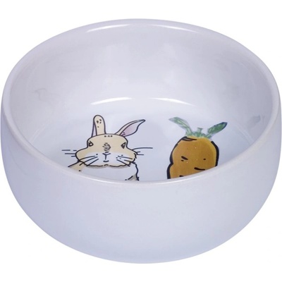Nobby Carrot Plus keramická miska pro hlodavce bílá 11 x 4,5 cm – Hledejceny.cz
