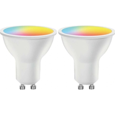 Aigostar B.V. SADA 2x LED RGBW Stmív. žárovka MESH Smart GU10/6,5W/230V 2700-6500K - AI1829 – Hledejceny.cz
