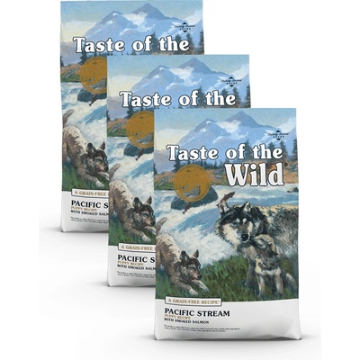 Taste Of The Wild Pacific Stream Puppy 3 x 12,2 kg
