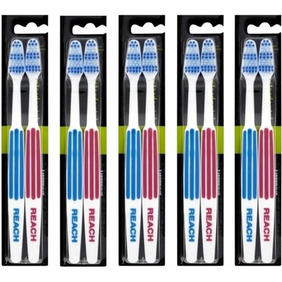Listerine Reach Interdental tvrdý zubní kartáček 5 ks