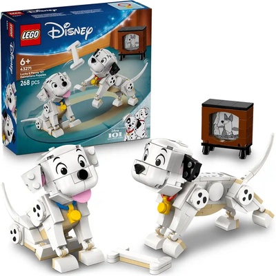 LEGO® Disney 43271 Šteniatka Lucky a Penny z filmu 101 dalmatíncov