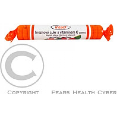 Intact hroznový cukr s vitamínem C malina 40 g