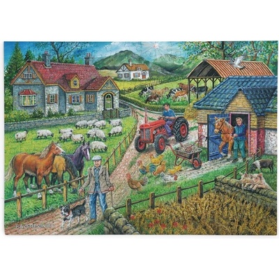 House of Puzzles Farma Barley Mow 250 veľkých dielov