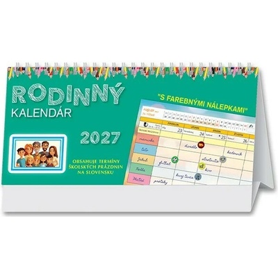 Spektrum grafik Stolový Rodinný stĺpcový 2027