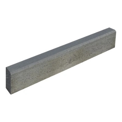 Presbeton obrubník ABO 15-10 100 x 8 x 20 cm přírodní beton 1 ks