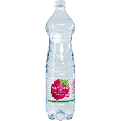 Natura Ochucená voda malina 6 x 1,5 l