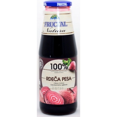 Fructal Natura červená řepa 100% 700 ml