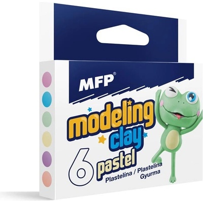 MFP 5301173 Modelovací hmota 6 ks barev PASTEL 100g