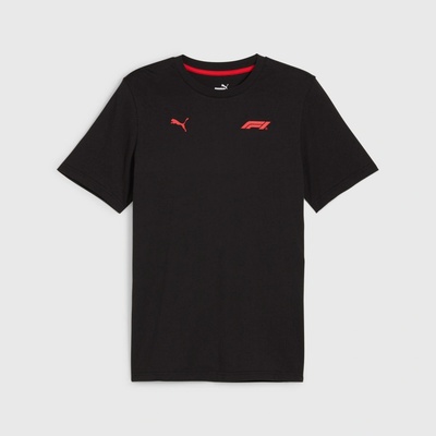 F1 triko LOGO Small Puma černé