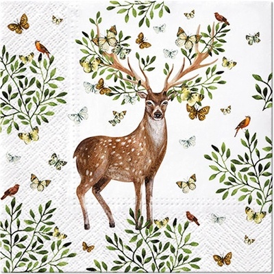 PAW servítky L Forest Antlers 33x33cm