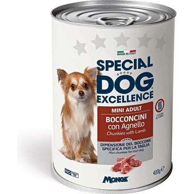 Monge Special Excellence Mini Adult jahňa kúsky 400 g