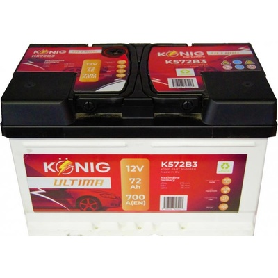 Konig Ultima K572B3 12V 72Ah 700A