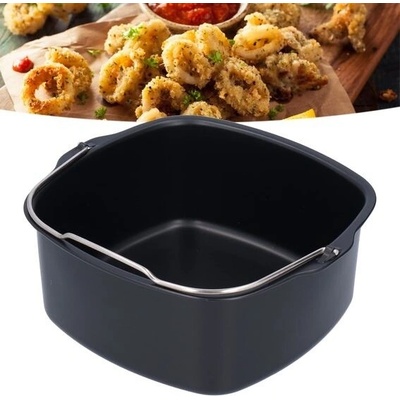 Ejoyous Zapékací mísa do fritézy, forma na dort, pekáč do fritézy, košík na pečení chleba, příslušenství do
