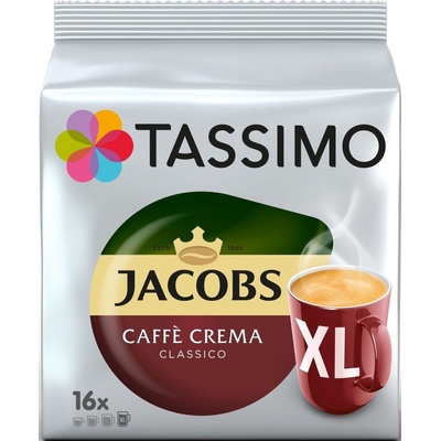 Tassimo Jacobs Krönung Café Crema Classico XL 16 ks – Hledejceny.cz