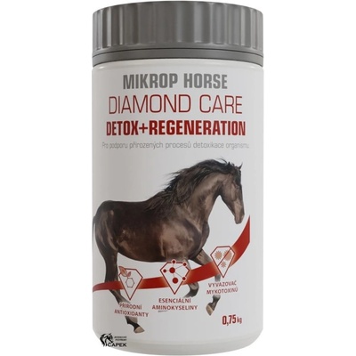 MIKROS Horse Diamond Care Detox + Regeneration Doplňkové krmivo pro podporu detoxikace 1,5 kg