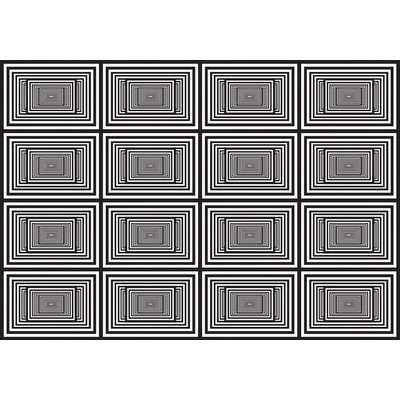 Preinterier FT3837 Fototapeta na stenu 3D - Čiernobiele kocky vlies 104cm x 70cm