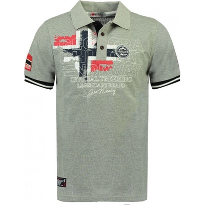 Geographical Norway KUTTA SS men 100 šedá