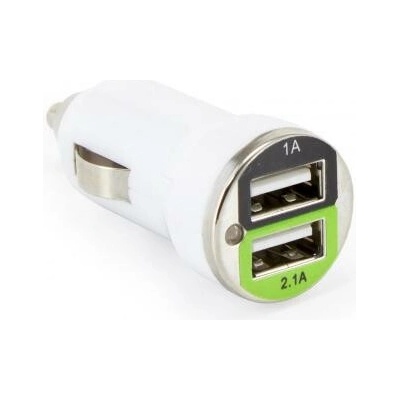 SBOX Autonabíjačka 2x USB 2.0 CC-221W white