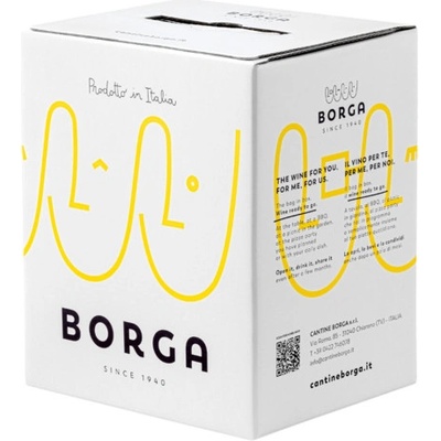 Cantine Borga Primitivo bag in box 13,5% 5 l (holá láhev)