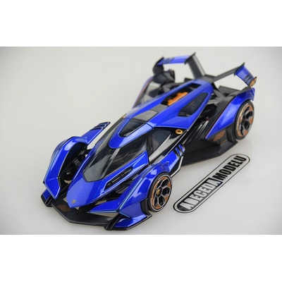 Maisto Lamborghini V12 Vision Gran Turismo Modré 1:18