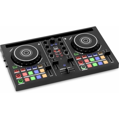 Vonyx Loop200 Duální DJ MIDI kontrolér s Virtual DJ LE, 8 Performance padů, 3pásmový ekvalizér a efekty