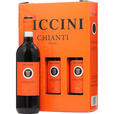 Piccini Chianti DOCG 13% 3 x 0,75 l (kazeta)