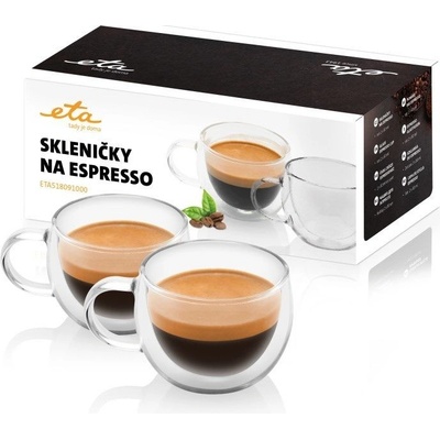 ETA Skleničky na espresso 5180 91000 2 x 80 ml