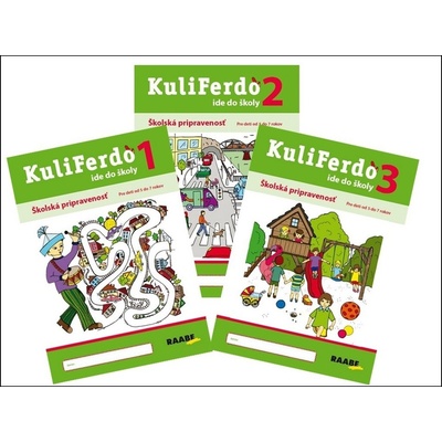 Kuliferdo ide do školy (komplet 1 - 3) - Kolektív autorov