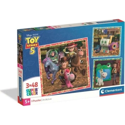 Clementoni Toy Story Square 3×48 dielov
