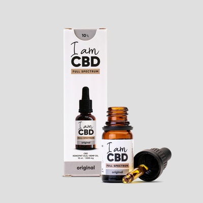 IamCBD Full spectrum CBD konopný olej original 10% 1000 mg 10 ml