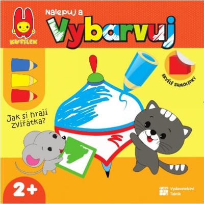 Jak si hrají zvířátka? - Nalepuj a vybarvuj – Hledejceny.cz