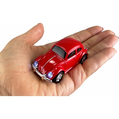 Amewi RC auto 1:64 VW Brouk 1300 Classic RTR kovový červený