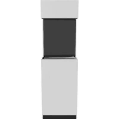 Kratki Voľne stojaci biokrb SIERRA MINI biely 400 x 1315 mm