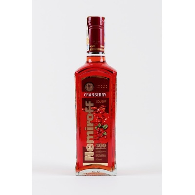 Nemiroff Cranberry 21% 0,5 l (holá láhev)