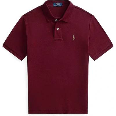 Polo Ralph Lauren detské polo tričko burgundská