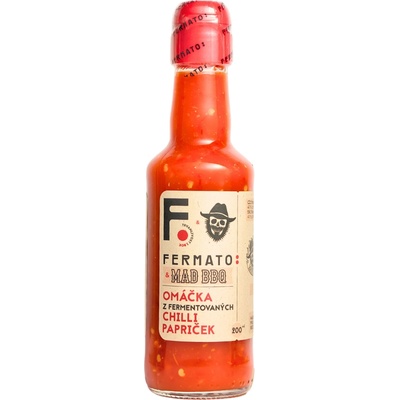 FERMATO MAD BBQ fermentovaná chilli omáčka 200 ml