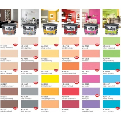 Het Klasik Color - KC 327 fialový lila 7+1 kg