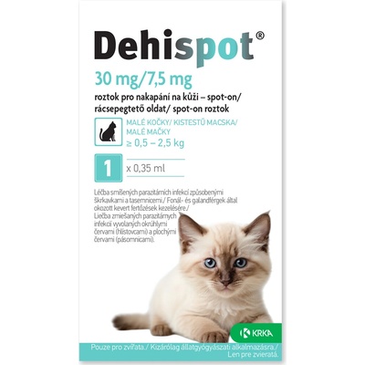 Dehispot 30mg/7.5mg spot-on 1 x 0,35 ml – Hledejceny.cz