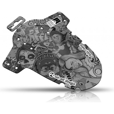 Riesel design Stickerbomb