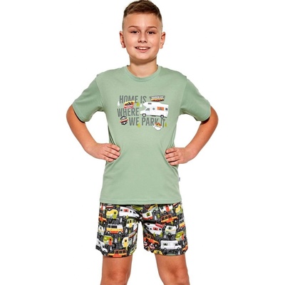 Cornette Kids Boy Camper Chlapecké pyžamo zelená – Hledejceny.cz