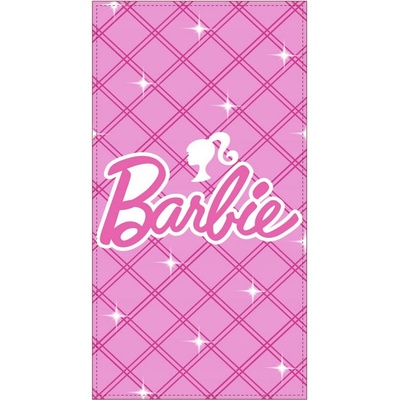 Aptex uterák Barbie 70 x 140 cm vzorovaná