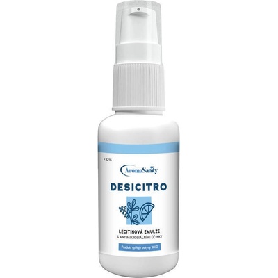AromaSanity Dezinfekční lecitinová emulze DESICITRO na ruce 50 ml