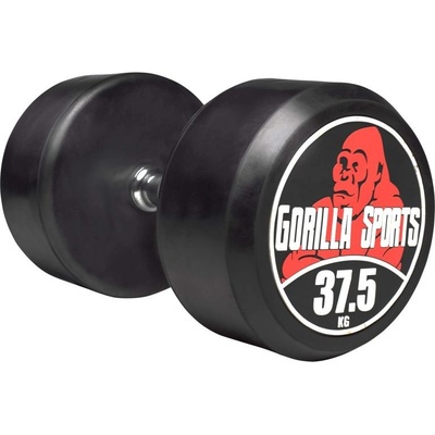 Gorilla Sports jednoruční činka 37,5 kg