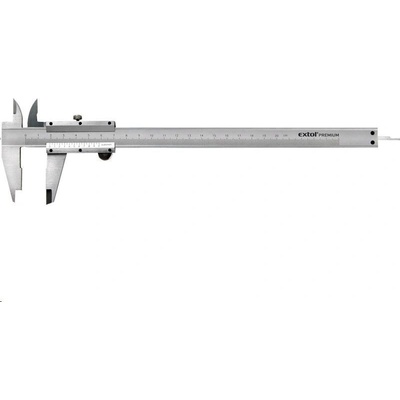 Extol Premium Analogové ocelové posuvné měřidlo (šuplera) 0-200mm 3422