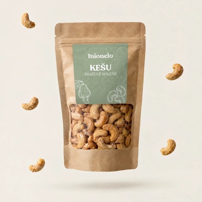 Zdravé ořechy Kešu ořechy pražené solené 500 g