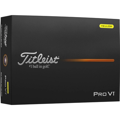 Titleist Pro V1 žluté 12 ks – Hledejceny.cz