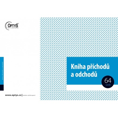 Optys 1260 Kniha příchodů a odchodů A4 nepropisovací 64 listů – Hledejceny.cz