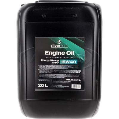 Silverlines Energy Strong SHPD 15W-40 20 l – Hledejceny.cz
