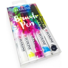 Royal Talens 11509900 Ecoline brushpen set sada štětečkových akvarelových popisovačů primary 5 ks