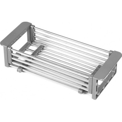 Odkapávač do dřezu teleskopický 35-62x16cm Cr/šedý plast J1931000 – Hledejceny.cz